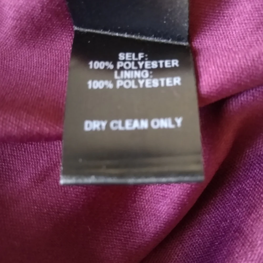 Lulus Chiffon Empire Waist Maxi Formal Dress Sz XL Make Me Move Burgundy Gown - Picture 11 of 11